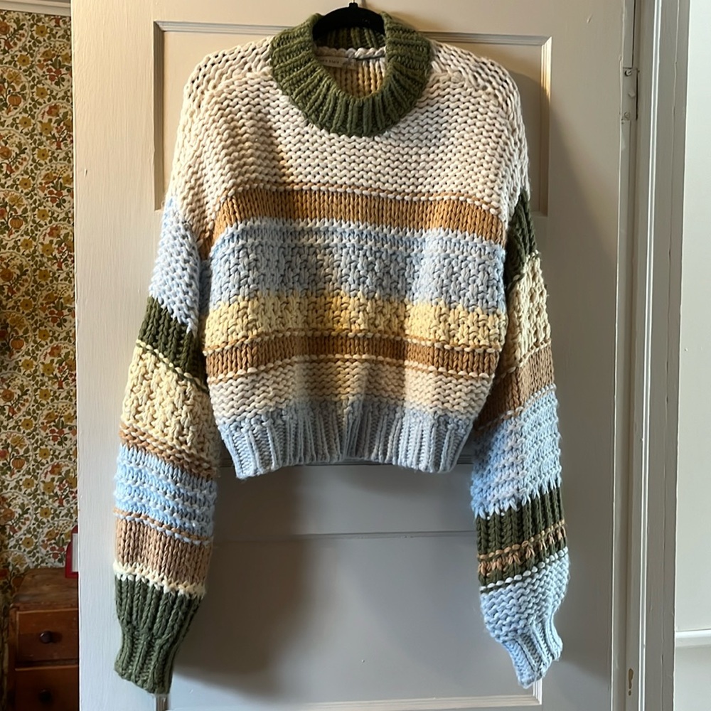 Large altar’d state chunky sweater